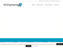 Tablet Screenshot of hd-engineering.at